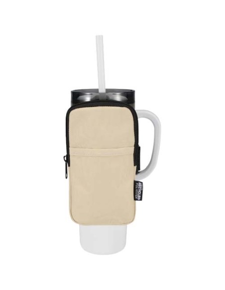 Custodia per borraccia in materiale riciclato certificato GRS Byron 