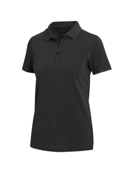 Polo da donna in tessuto lavato da 200 g/m² Calgary