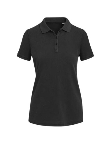 Polo da donna in tessuto lavato da 200 g/m² Calgary
