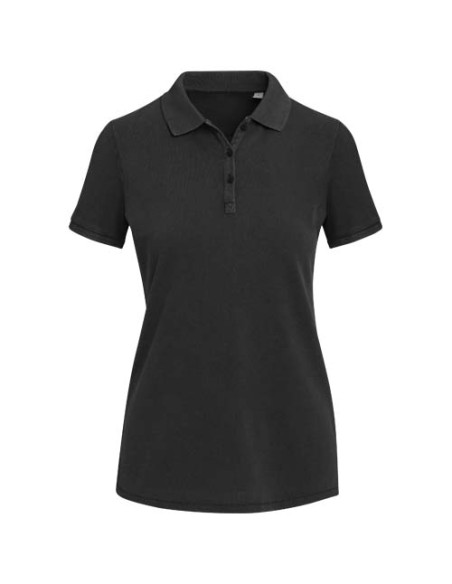 Polo da donna in tessuto lavato da 200 g/m² Calgary