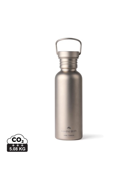 Bottiglia in titanio Nordic Drift Trail Ultra Light 600ML