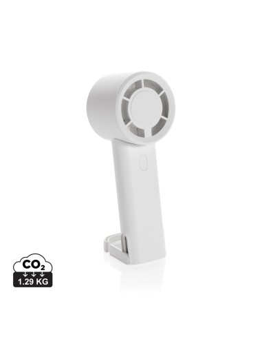 Ventilatore portatile ricarcabile Twist in rPlastica RCS