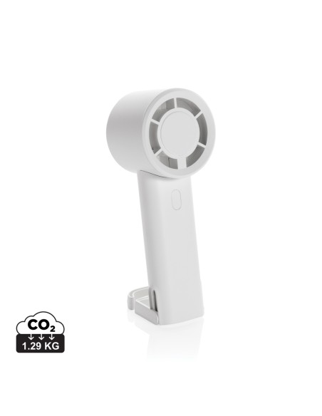 Ventilatore portatile ricarcabile Twist in rPlastica RCS