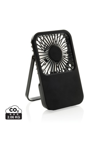 Ventilatore ricaricabile da tavolo Aervina uin rPlastica RCS