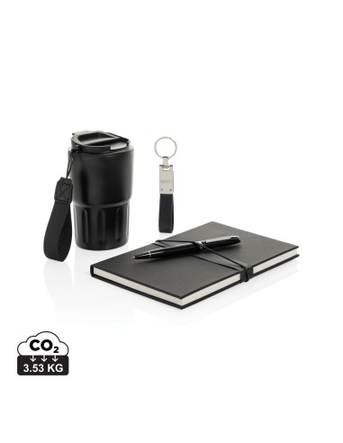 Set regalo business deluxe Swiss Peak con bicchiere RCS