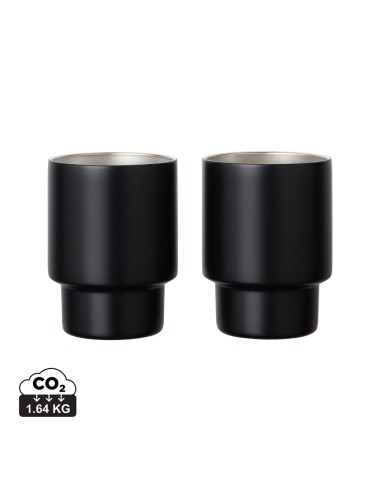 Set 2 tazze VINGA Nagano in rAcciaio RCS 160ml