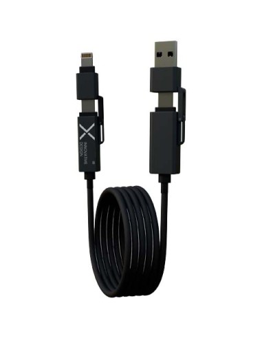 Cavo di ricarica magnetico in silicone da 100 W SCX.design C59