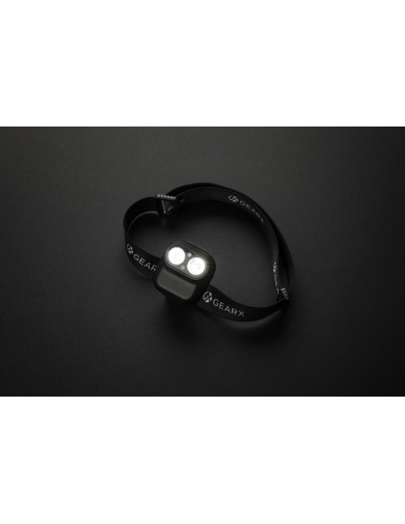Torcia frontale Gear X rPlastica RCS e sensore di movimento