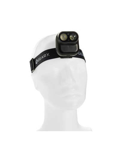 Torcia frontale Gear X rPlastica RCS e sensore di movimento