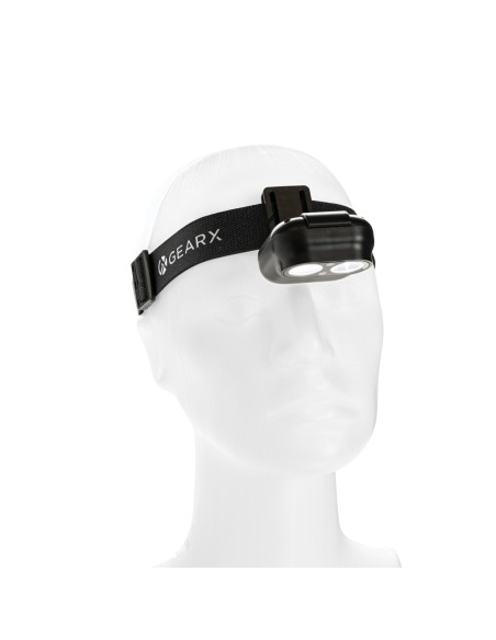 Torcia frontale Gear X rPlastica RCS e sensore di movimento