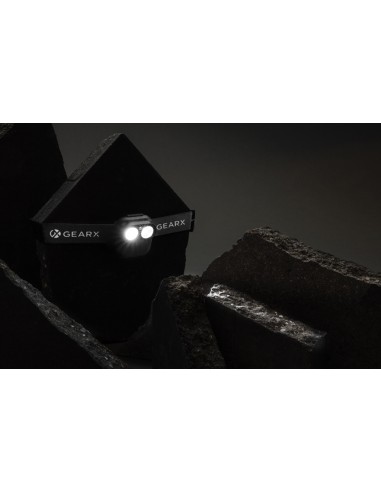Torcia frontale Gear X rPlastica RCS e sensore di movimento
