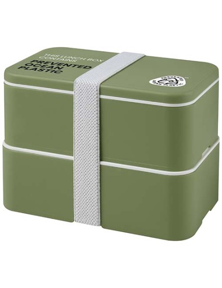 Portavivande a doppio scomparto 700+700 ml MIYO POP