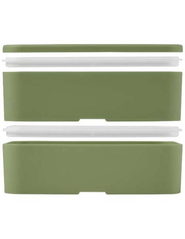 Portavivande a doppio scomparto 700+700 ml MIYO POP