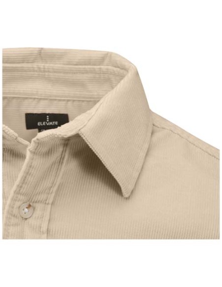 Camicia unisex in velluto a coste da 252 g/m² Alum