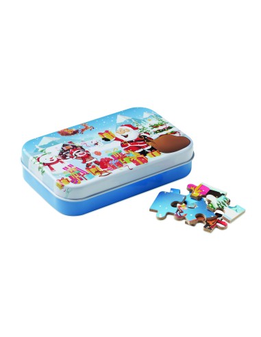Puzzle natalizio in legno