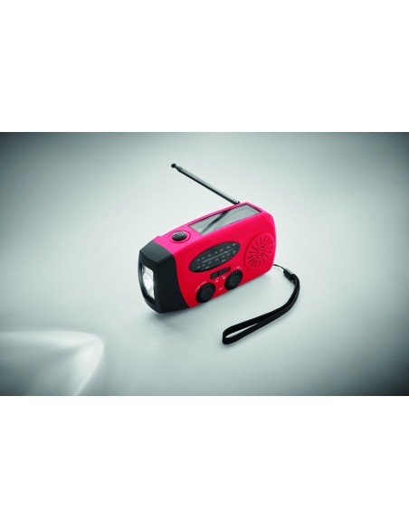 Radio portatile con torcia LED MO2746-