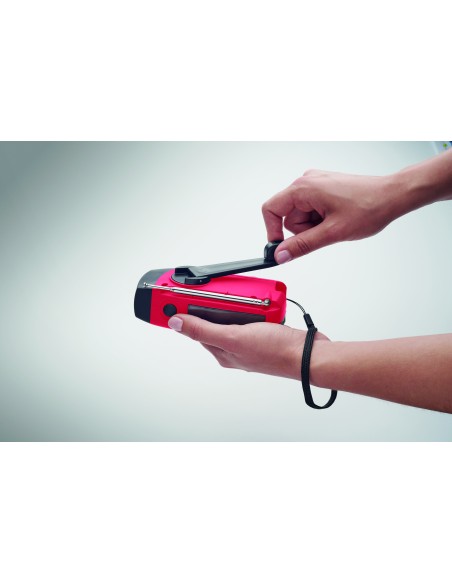 Radio portatile con torcia LED MO2746-