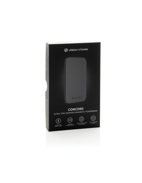 Powerbank da 3000 mAh ultra fine Urban Vitamin Concord RCS