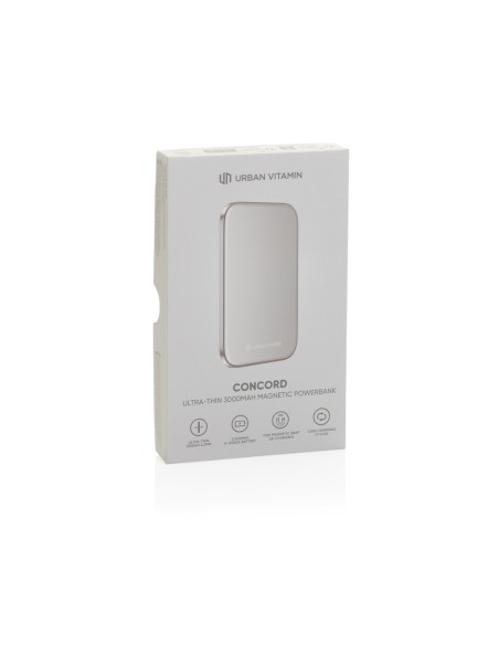 Powerbank da 3000 mAh ultra fine Urban Vitamin Concord RCS