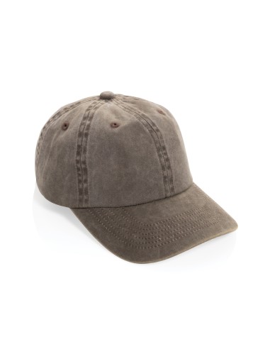Cappellino 6 pannelli BEAU in twill di cotone AWARE™ 270 gm2