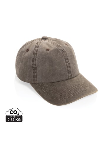 Cappellino 6 pannelli BEAU in twill di cotone AWARE™ 270 gm2