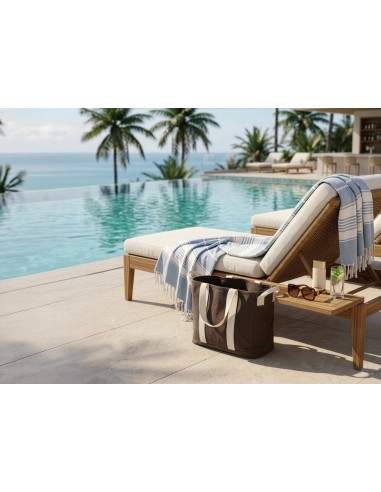 Borsa spiaggia BEAU in rCanvas AWARE™ 400gm2
