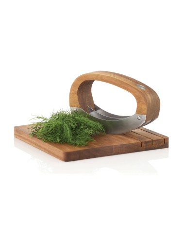 Coltello da cucina AdHoc RoccaVerde con tagliere