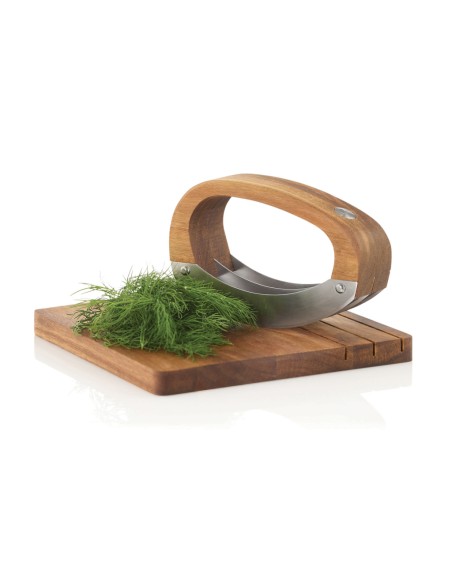 Coltello da cucina AdHoc RoccaVerde con tagliere