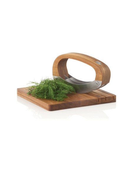 Coltello da cucina AdHoc RoccaVerde con tagliere