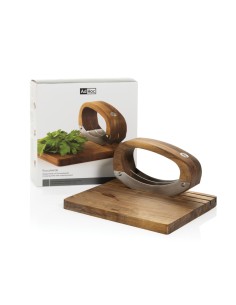 Coltello da cucina AdHoc RoccaVerde con tagliere