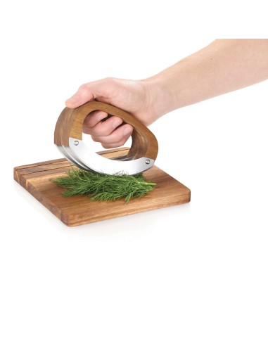 Coltello da cucina AdHoc RoccaVerde con tagliere
