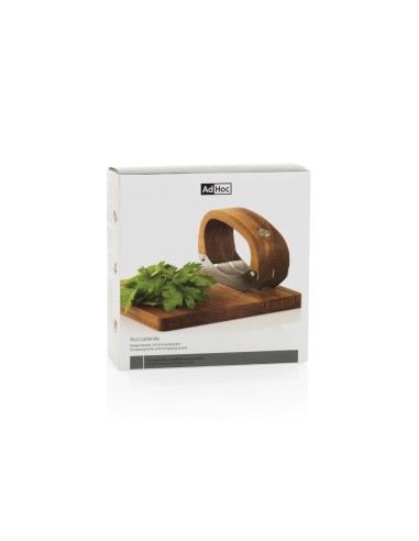 Coltello da cucina AdHoc RoccaVerde con tagliere