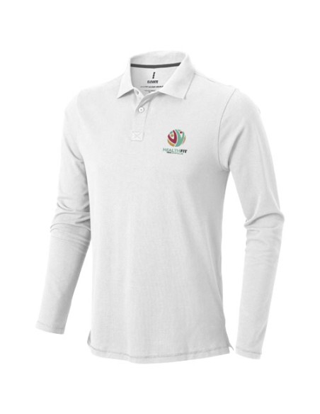 Polo Oakville a manica lunga da uomo