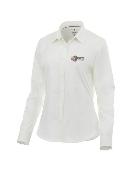 Camicia Hamell a manica lunga da donna in tessuto stretch