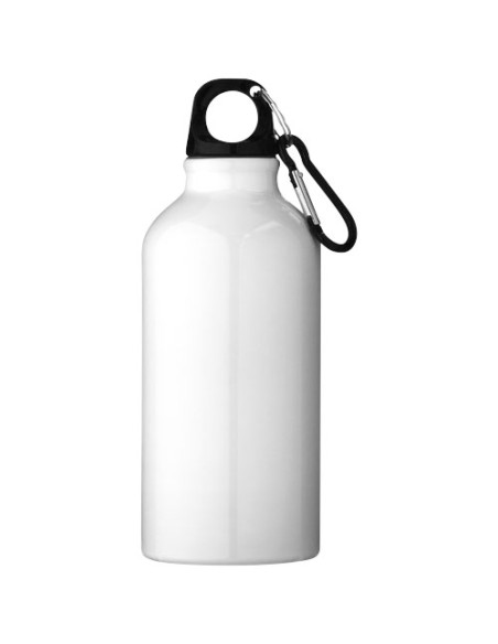Borraccia in alluminio riciclato certificato RCS con moschettone da 400 ml Oregon
