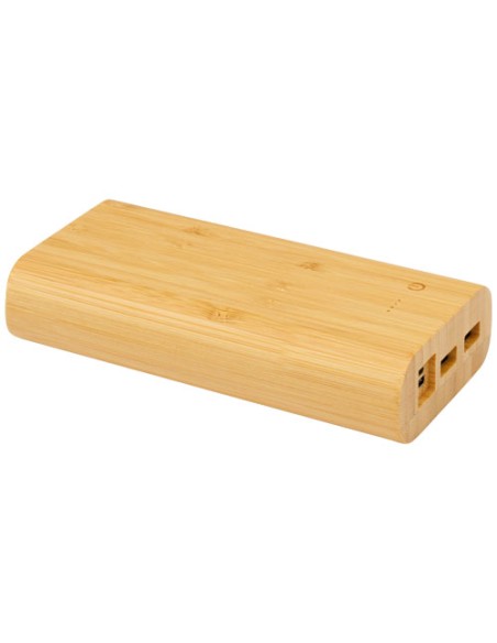 Power bank Tulda da 20,000 mAh in bambù
