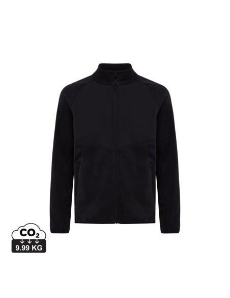 Giacca IQONIQ Talung in micropile con zip in rPET