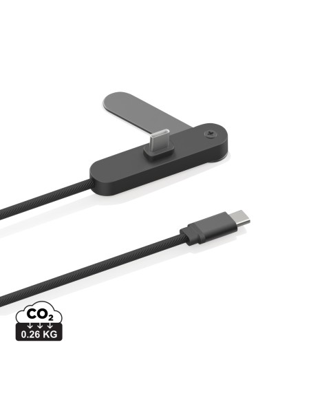 Cavo Aluvia 65W PD RCS  con supporto regolabile per telefono