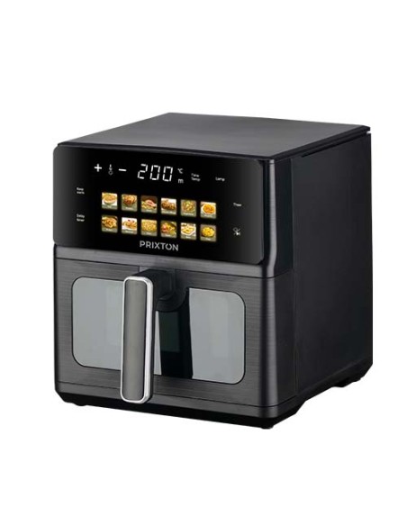 Prixton Cook Organics 6L friggitrice ad aria a doppio riscaldamento