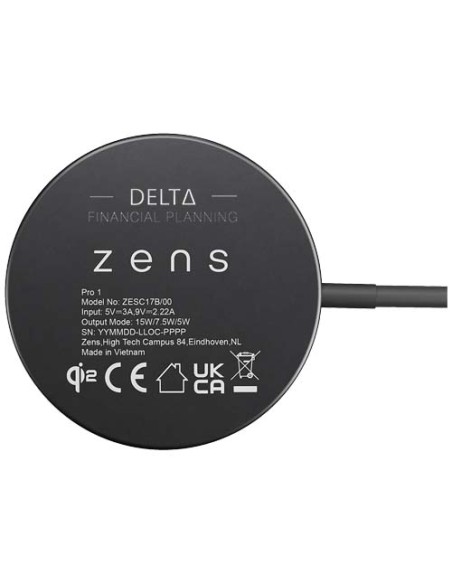 Caricabatterie wireless da 15 W Zens Pro 1