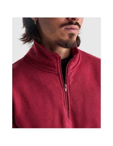 Maglione con cerniera a un quarto da 280 g/m² Aneto