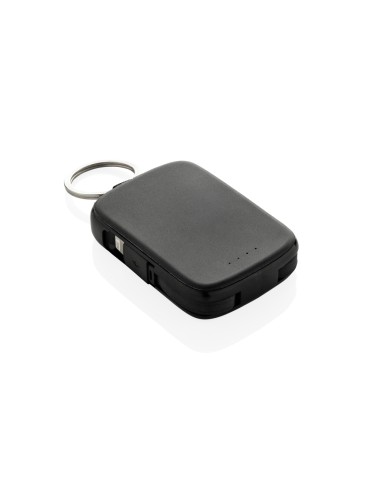 Portachiavi Nexo RCS con powerbank da 2.000 mAh e cavi