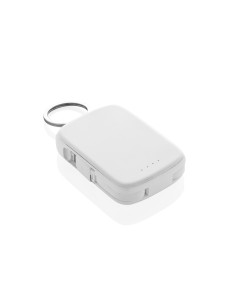 Portachiavi Nexo RCS con powerbank da 2.000 mAh e cavi