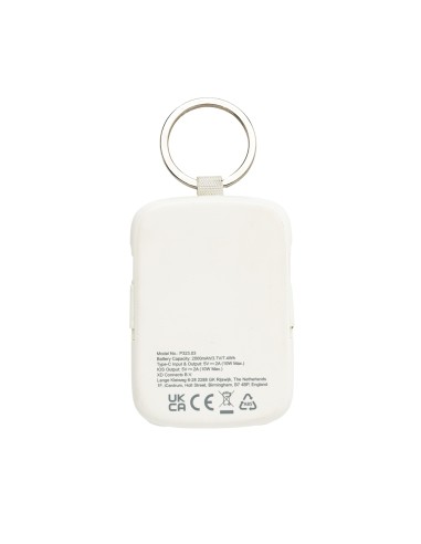 Portachiavi Nexo RCS con powerbank da 2.000 mAh e cavi