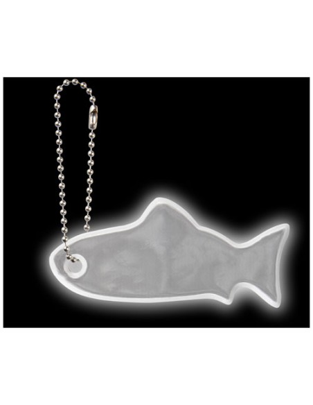 Gancio riflettente a forma di pesce