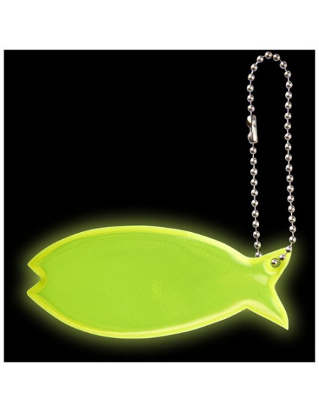 Gancio riflettente a forma di pesce