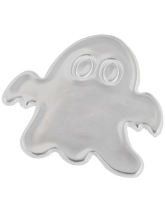Piccolo adesivo riflettente a forma di fantasma
