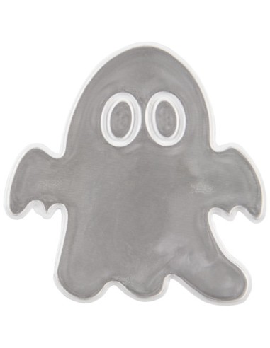 Piccolo adesivo riflettente a forma di fantasma