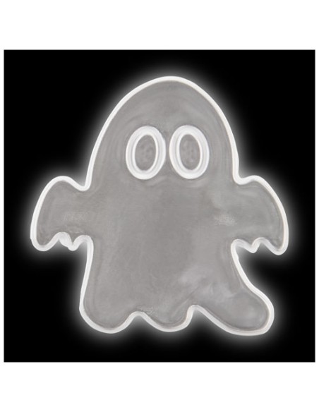 Piccolo adesivo riflettente a forma di fantasma