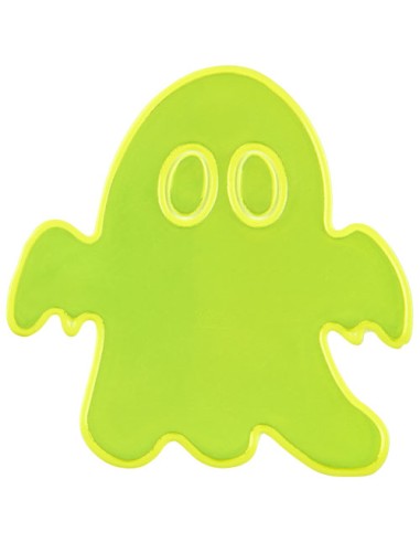 Piccolo adesivo riflettente a forma di fantasma